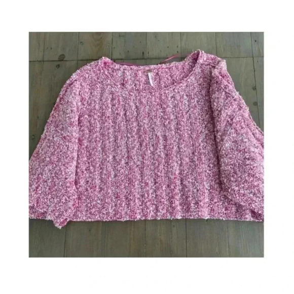🆕 Free People Good Day Pullover Short Sleeve
Cropped Sweater Pink Rose🆕 - Picture 7 of 13